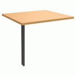 EXTENSION AERIS 60 X 80 CM HÊTRE/GRIS ANTHRACITE - BUROCEAN