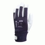 GANTS DE MANUTENTION EUROSTRONG 860 FLEUR CAPRIN TOILE BLEU VELCRO - 10 - COVERGUARD