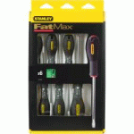 JEU DE 6 TOURNEVIS TORX FATMAX - STANLEY