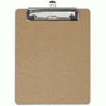 LOT DE 8 - PORTE-BLOC BASIC, PANNEAU EN FIBRE DE BOIS, A5