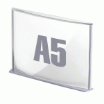 PLAQUE DE SIGNALISATION CINATUR - A5 - ALUMINIUM - PAPERFLOW