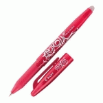 LOT DE 2 - STYLO ROLLER PILOT FRIXION BALL EFFAÇABLE À CAPUCHON POINTE 0,7 MM - ÉCRITURE FINE ROUGE