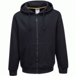 SWEATSHIRT ZIPPÉ À CAPUCHE NICKEL KS31 - NOIR - L - PORTWEST