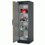 ARMOIRE SÉCURITÉ Q-PEGASUS-90 Q90.195.060.WDAC GRIS/JAUNE - ASECOS