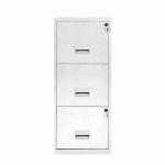 CLASSEUR MONOBLOC BUDGET 3 TIROIRS BLANC