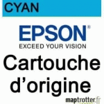 EPSON - T6132 - CARTOUCHE D'ENCRE CYAN - PRODUIT D'ORIGINE - 110ML - C13T613200