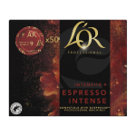 ESPRESSO INTENSE CAPSULE DISC DE CAFE L'OR PROFESSIONEL - POUR MACHINE COMPATIBLE NESPRESSO PRO - INTENSITE : 9 - BOÎTE DE 50