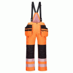 PORTWEST PW351 PANTALON D'HIVER PW3 HAUTE VISIBILITÉ ORANGE/NOIR - TAILLE XXL - STANDARD