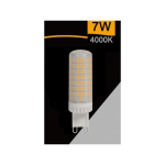 G9 LED TUBULAR BULB 7 WATT 770LM LIGHT 4000K 3000K 6500K SPARAC-G9-7W-CE2-N -BLANC NATUREL- - BLANC NATUREL