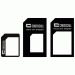 ADAPTATEURS DE CARTE SIM - POUR TÉLÉPHONE ET SMARTPHONE CROSSCALL