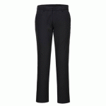 LOT DE 2 - PORTWEST S235 PANTALON FEMME CHINO SLIM STRETCH EXTENSIBLE NOIR - TAILLE 36 - STANDARD
