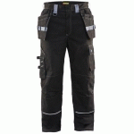 PANTALON ARTISAN RETARDANT FLAMME NOIR/GRIS TAILLE 50 - BLAKLADER