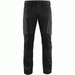 PANTALON DE TRAVAIL SERVICES STRETCH NOIR TAILLE 40C - BLAKLADER