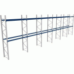 RACK 1 DÉPART + 5 SUIVANTS LXLXH 2700X17100X5000 600KG 2 NIV - BITO