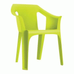 FAUTEUILS COOL POLYPROPYLÈNE - VERT CITRON - GARBAR