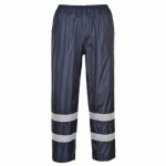 LOT DE 2 - PORTWEST F441 PANTALON DE PLUIE IONA CLASSIC MARINE - TAILLE XL - STANDARD