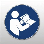 PANNEAU - CONSULTER LE MANUEL/LA NOTICE D