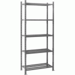 COMBI-PLUS - KIT DÉPART 5 NIVEAUX - GRILLAGÉ - 2500X1010X600MM - MANORGA