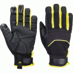 GANTS ANTICOUPURE ANTI PIQÛRE - NOIR/JAUNE - XXL - PORTWEST