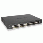 NETGEAR GS348PP NON-GÉRÉ GIGABIT ETHERNET (10/100/1000) CONNEXION ETHERNET, SUPPORTANT L