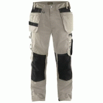 PANTALON DE TRAVAIL ARTISAN BEIGE/NOIR TAILLE 46C - BLAKLADER