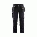 PANTALON DE TRAVAIL ARTISAN SOFTSHELL NOIR D92 - BLAKLADER