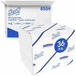 PAPIER TOILETTE EN PAQUET DOUBLE ÉPAISSEUR SCOTT® CONTROL™ 8509 - 36 X 220 FEUILLES