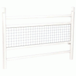 BARRIÈRE LINEA SPÉCIALE ECOLE 1.57 GRILLAGÉ GALVA BLANC 9010 - PROCITY