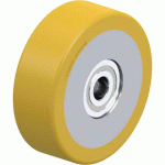 BLICKLE - GALET DE TRANSPALETTES Ø 82MM BANDAGE POLYURÉTHANE PU 250KG - HTH 82X28/12-26K