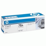 HP 78A - CE278A TONER NOIR POUR IMPRIMANTE LASER - HP