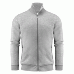 JAMES HARVEST MELVILLE HEIGHTS SWEATSHIRT FULLZIP HOMMES GRIS MÉLANGE - TAILLE XXL