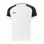 MAILLOT DE FOOT MANCHES COURTES - JAKO - CHAMP 20 BLANC/NOIR