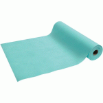 NAPPE NON TISSÉ SPUNBOND TÊTE À TÊTE - ROULEAU DE 24 M TURQUOISE - COGIR