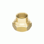 10 X MANCHON LAITON 270GCU À SOUDER - DIAMÈTRE 16 MM - F15X21 À VISSER BRICOZOR