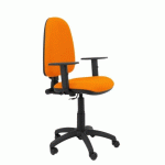 CHAISE DE BUREAU AYNA - ACCOUDOIRS RÉGLABLES - ORANGE