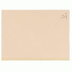 CHEMISE DOSSIER À SOUFFLET CARTE EXACOMPTA DOS TOILÉ 24 X 32 CM BULLE - PAQUET DE 25