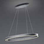 HELL SUSPENSION LED DELTA, RONDE, ANTHRACITE