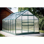 SERRE JARDIN ALUMINIUM - 4,25 X 2,50 M - 10,60 M2 HABRITA