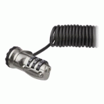 STARTECH.COM LTLOCK3DCOIL CÂBLE ANTIVOL NOIR, ACIER INOXYDABLE 1,8 M