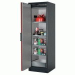 ARMOIRE SÉCURITÉ Q-PEGASUS-90 Q90.195.060.WDAC GRIS/ROUGE - ASECOS