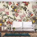 ARTGEIST - PAPIER PEINT SUNNY MEADOW - 250 X 175 CM - MULTICOLORE