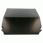COQUILLE HAMBURGER L 17X17X8 CM CARTON NOIR (VENDU PAR 300)