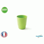 GOBELET TOBOGGAN 16CL MÉLAMINE VERT
