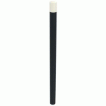 POTELET URBIN PMR TÊTE BOMBÉE MÉT HTR 1.20M Ø76MM GRIS 7016 - BUTON DESIGN