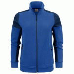 PRINTER PRIME PRIME SWEATSHIRT FULLZIP FEMMES COBALT/MARINE - TAILLE XXXL