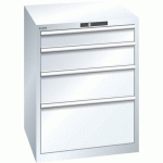 ARMOIRE BLANC PUR 717X725X850 AVEC 4 TIR. 200KG _ 79.498.110 - LISTA