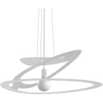 DILATE SUSPENSION, 1X E27, MAX 42W, MÉTAL, BLANC MAT, D.80CM 80 BLANC - RAL 9016 - BLANC - RAL 9016 - LUMICOM