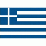 DRAPEAU GRÈCE : DIMENSIONS - 150 X 225 CM