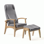 FAUTEUIL DE REPOS GRAND LARGE CRF - GRIS