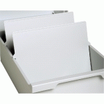 INTERCALAIRE DIN A4 HORIZONTAL - GRIS LUMIÈRE